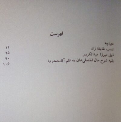 تاریخ گیتی گشا (در تاریخ خاندان زند) - تصویر 4
